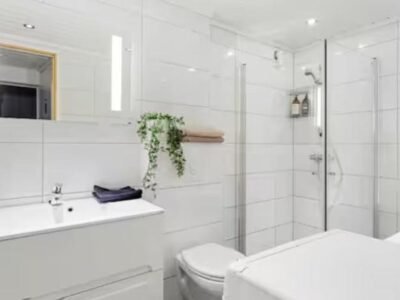 apartment on the first floor of the house