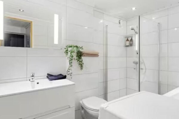 apartment on the first floor of the house