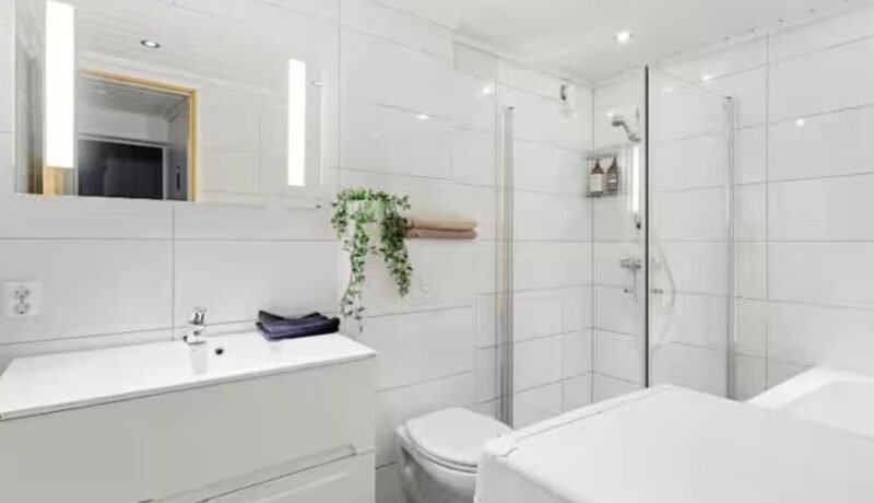 apartment on the first floor of the house