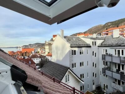 Exclusive top apartment, central location in Bergen