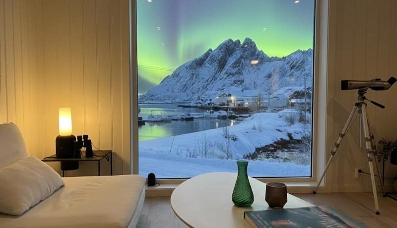 Aurora Bay Villa Lofoten 罗弗敦极光湾海景顶层别墅