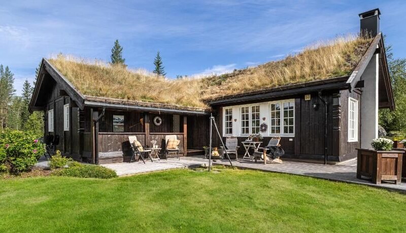 Charming cabin in Hemsedal Golf Alpin – ideal for families, fishing & skiing