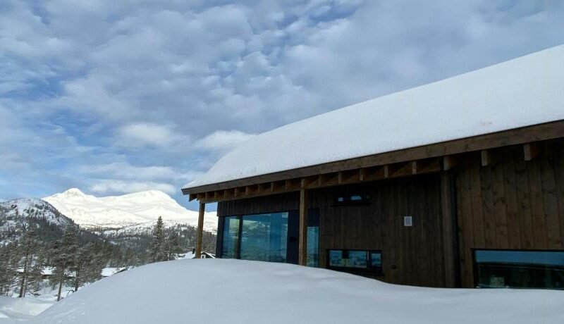 Modern Family Cabin By The Ski Trail In Tuddal