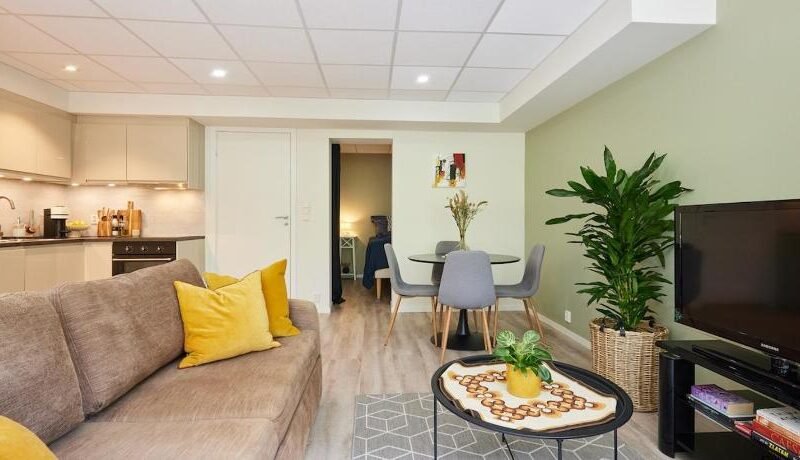 Tasteful apartment in Sogndal with parking