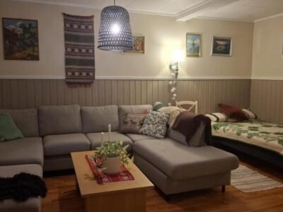 Apartement with free sauna and northern light