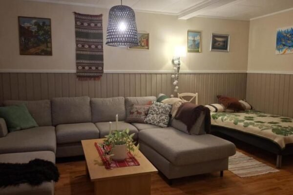 Apartement with free sauna and northern light