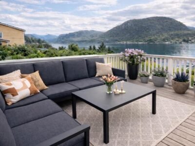 Scenic fjord home with terrace, minutes from Pulpit Rock