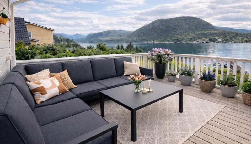 Scenic fjord home with terrace, minutes from Pulpit Rock