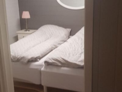 Cosy living room, bedroom and bathroom