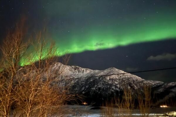 Cabin in Lofoten – Northern Lights view
