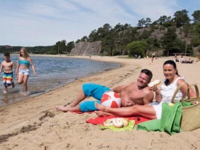 Sørlandet, nær stranden og Kristiansand dyrepark
