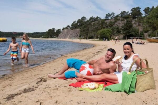 Sørlandet, nær stranden og Kristiansand dyrepark