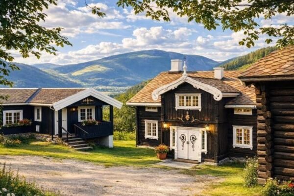 Traditional timber farm with Sauna & Wi-Fi